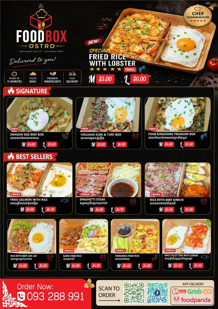 Foodbox Menu